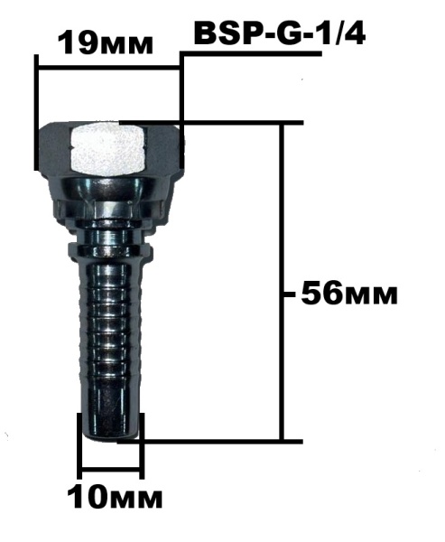 Фитинг BSP G 1.4 4201-04-06
